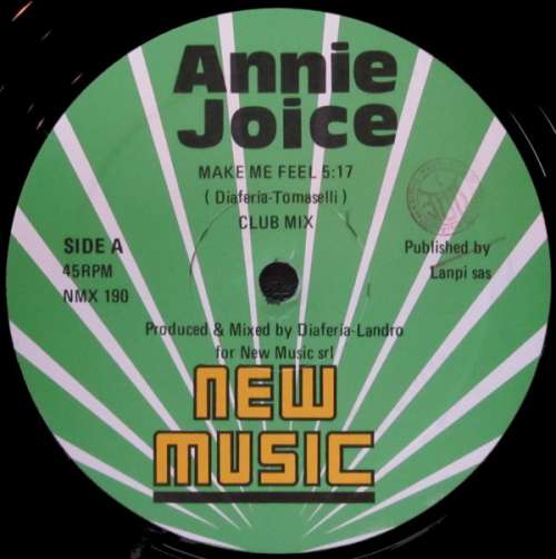 Cover Annie Joice - Make Me Feel (12) Schallplatten Ankauf