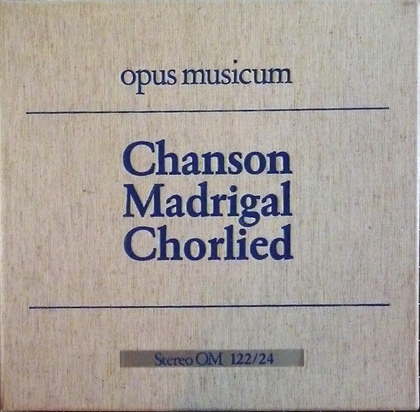 Cover Various - Chanson Madrigal Chorlied (3xLP, Comp + Box) Schallplatten Ankauf