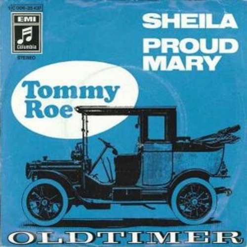 Cover Tommy Roe - Sheila / Proud Mary (7) Schallplatten Ankauf