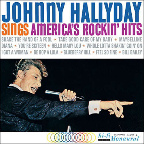 Cover Johnny Hallyday - Sings America's Rockin' Hits (LP, Album, Mono) Schallplatten Ankauf
