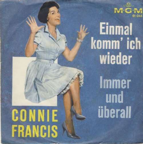 Cover Connie Francis - Einmal Komm' Ich Wieder (7, Single) Schallplatten Ankauf