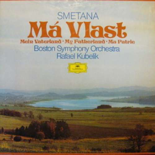 Cover Smetana*, Boston Symphony Orchestra, Rafael Kubelik - Má Vlast (Box + 2xLP) Schallplatten Ankauf