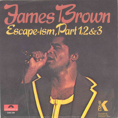 Cover James Brown - Escape-ism, Part 1, 2 & 3 (7, Single) Schallplatten Ankauf