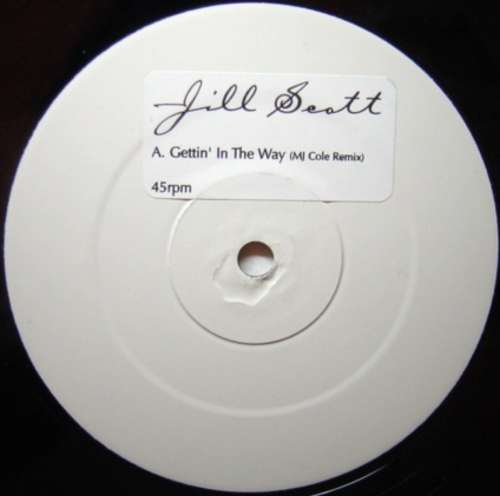 Cover Jill Scott - Gettin' In The Way (MJ Cole Remix) (12, W/Lbl, Sti) Schallplatten Ankauf