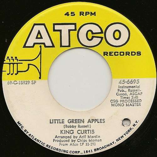Cover King Curtis - La Jeanne / Little Green Apples (7, Single) Schallplatten Ankauf