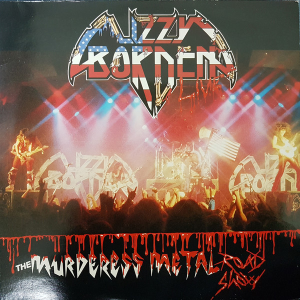 Cover Lizzy Borden - The Murderess Metal Road Show  (2xLP, Album, Gat) Schallplatten Ankauf