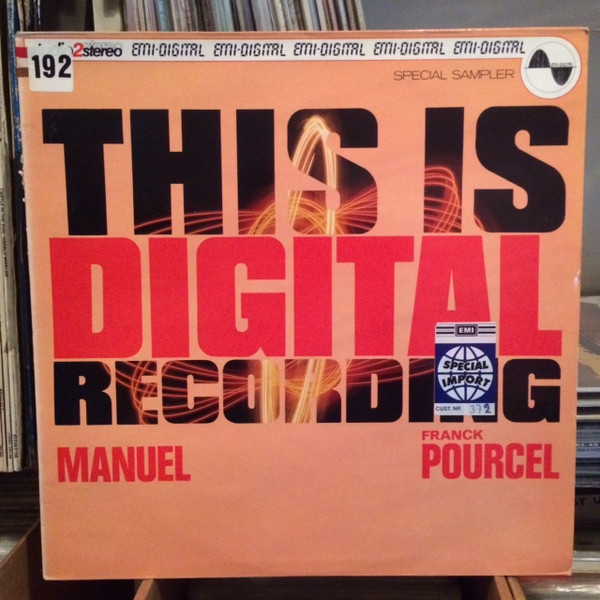 Cover Manuel* / Franck Pourcel - This Is Digital Recording (LP, Smplr) Schallplatten Ankauf