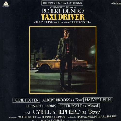 Cover Bernard Herrmann - Taxi Driver - Original Soundtrack Recording (LP, Album) Schallplatten Ankauf
