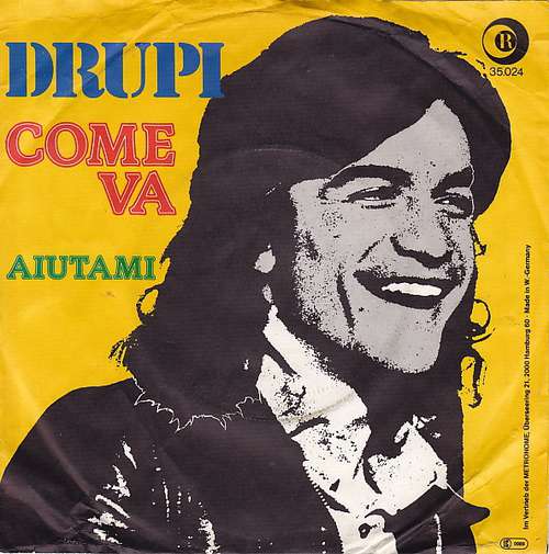 Cover Drupi (2) - Come Va (7) Schallplatten Ankauf