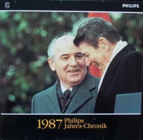 Cover Various - Philips Jahres-Chronik 1987 (LP, Comp, Promo) Schallplatten Ankauf