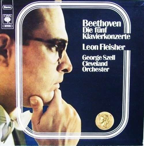Cover Beethoven* - Leon Fleisher, George Szell, Cleveland Orchester* - Die Fünf Klavierkonzerte (4xLP + Box) Schallplatten Ankauf