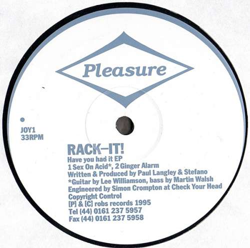 Cover Rack-it! - Have You Had It EP (12, EP) Schallplatten Ankauf