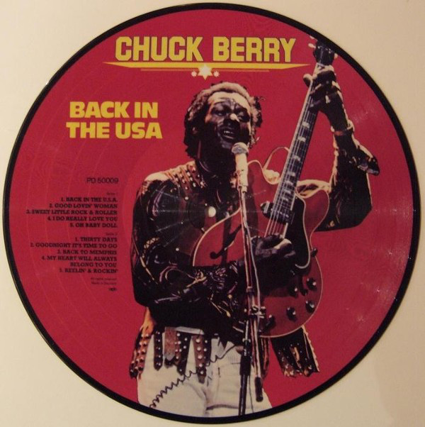 Cover Chuck Berry - Back In The USA (LP, Comp, Pic) Schallplatten Ankauf