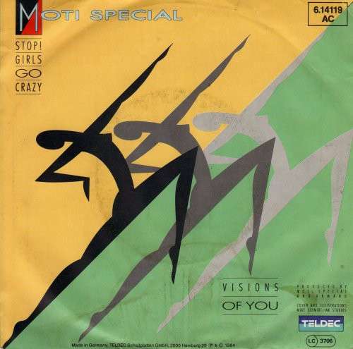 Cover Moti Special - Stop! Girls Go Crazy (7, Single) Schallplatten Ankauf