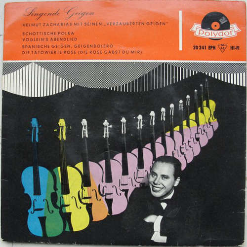 Cover Helmut Zacharias Und Seine Verzauberten Geigen - Singende Geigen (7, EP, Mono) Schallplatten Ankauf