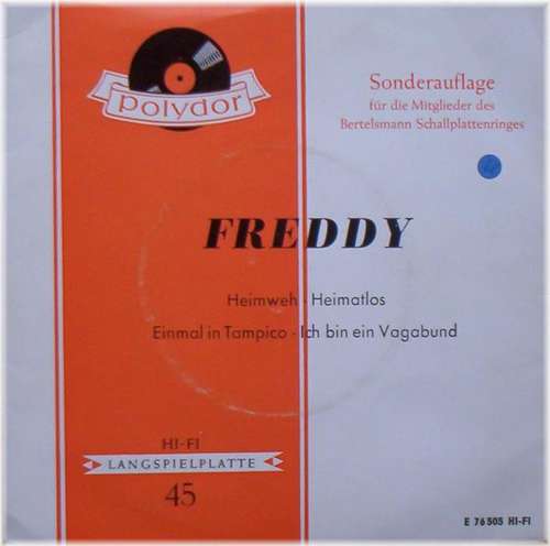 Cover Freddy* - Heimweh / Heimatlos (7, EP) Schallplatten Ankauf