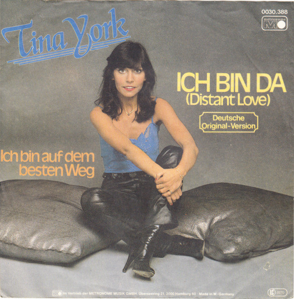 Cover Tina York - Ich Bin Da (Distant Love) (7, Single) Schallplatten Ankauf
