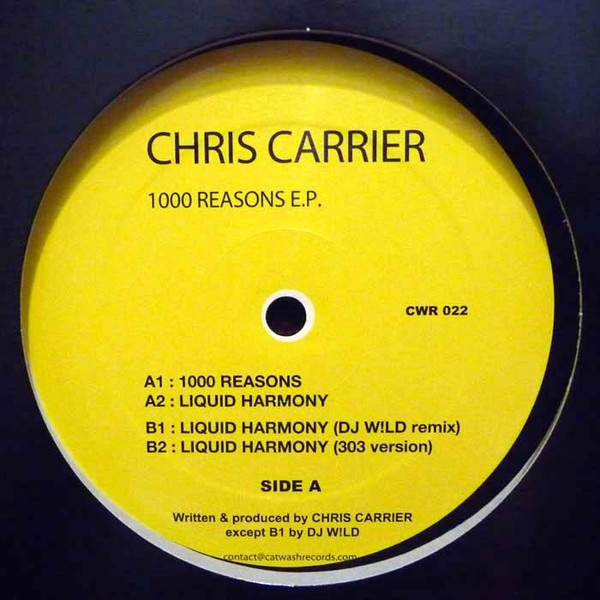Cover Chris Carrier - 1000 Reasons E.P. (12, EP) Schallplatten Ankauf