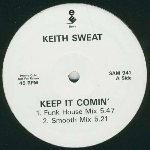 Cover Keith Sweat - Keep It Comin' (12, Promo) Schallplatten Ankauf