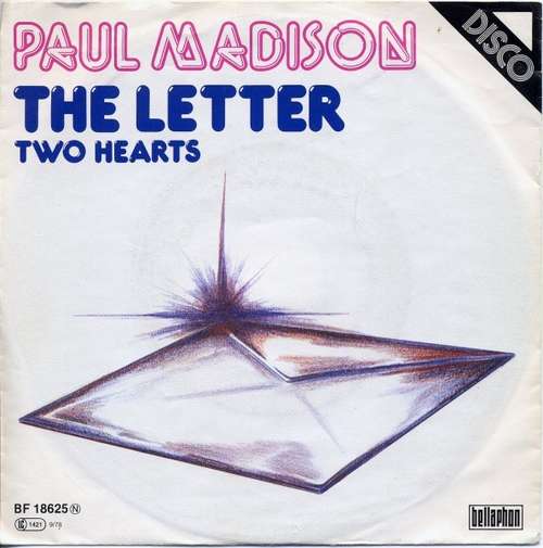 Cover Paul Madison - The Letter (7, Single) Schallplatten Ankauf
