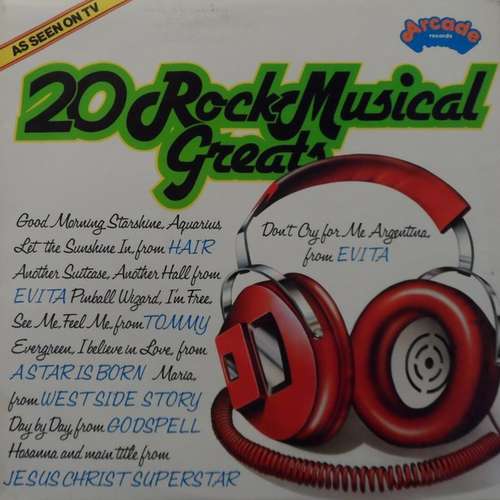 Bild Unknown Artist - 20 Rock Musical Greats (LP, Comp) Schallplatten Ankauf