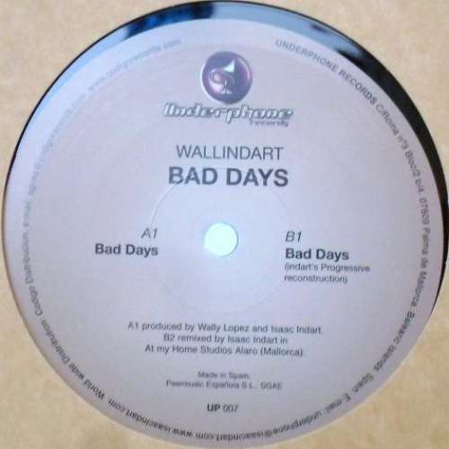 Cover Wallindart - Bad Days (12) Schallplatten Ankauf
