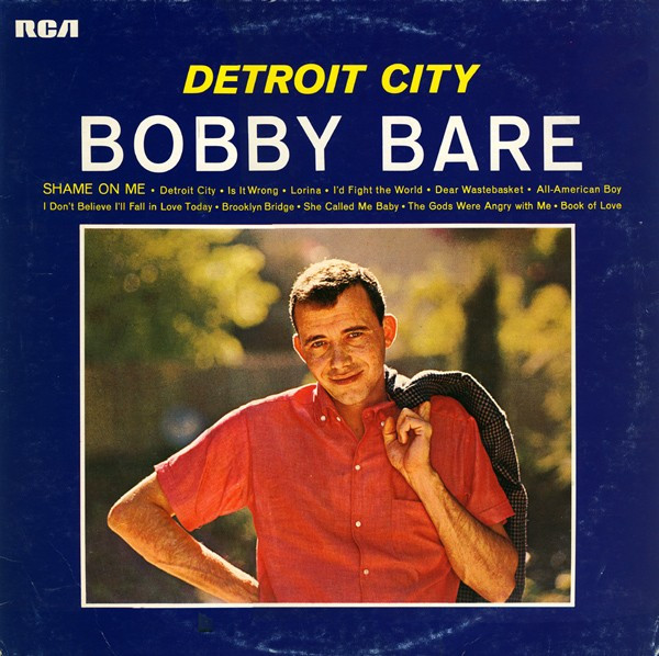 Cover Bobby Bare - Detroit City (LP, RE) Schallplatten Ankauf