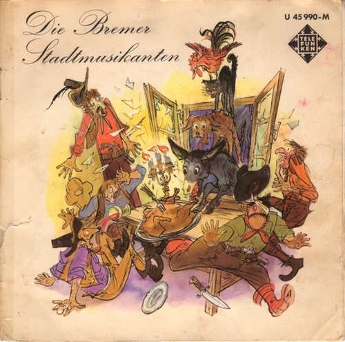 Cover Gebrüder Grimm - Die Bremer Stadtmusikanten (7, Single) Schallplatten Ankauf