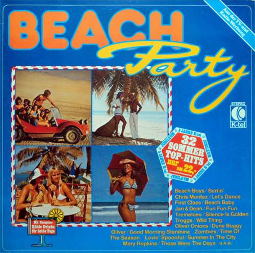 Cover Various - Beach Party (2xLP, Comp) Schallplatten Ankauf