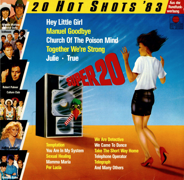 Cover Various - Super 20 - 20 Hot Shots '83 (LP, Comp, Club) Schallplatten Ankauf