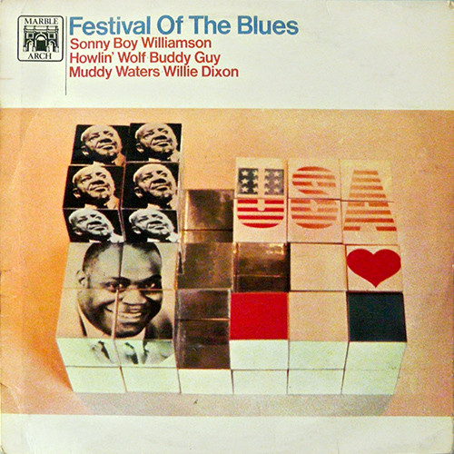 Cover Sonny Boy Williamson (2), Howlin' Wolf, Buddy Guy, Muddy Waters, Willie Dixon - Festival Of The Blues (LP, Album, RE) Schallplatten Ankauf