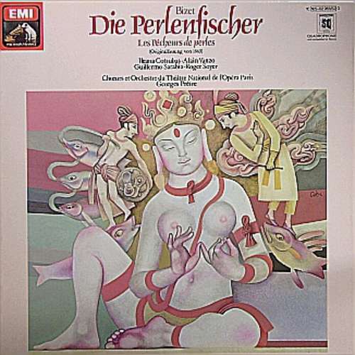 Cover Bizet*, Georges Prêtre, Chœurs Et Orchestre Du Théâtre National De l'Opéra De Paris* - Die Perlenfischer (2xLP, Album, Quad + Box) Schallplatten Ankauf