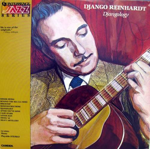 Cover Django Reinhardt - Djangology (LP, Mono, RE) Schallplatten Ankauf