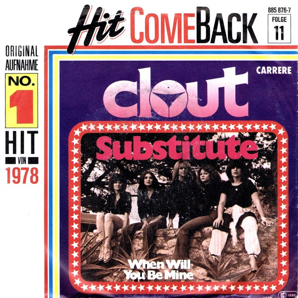 Cover Clout - Substitute (7, Single, RE) Schallplatten Ankauf