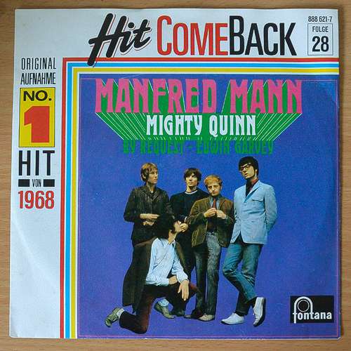 Cover Manfred Mann - Mighty Quinn (7, Single, Mono, RE) Schallplatten Ankauf