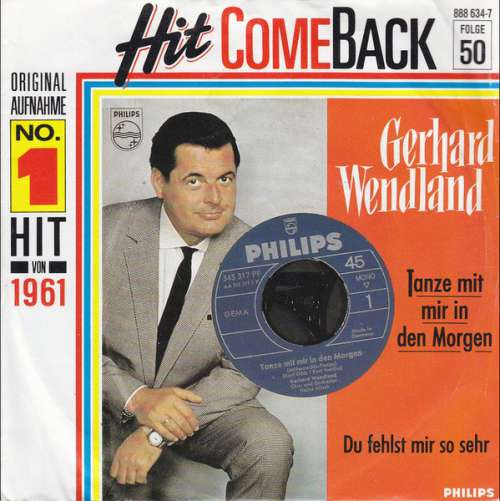 Cover Gerhard Wendland - Tanze Mit Mir In Den Morgen (7, Single, RE) Schallplatten Ankauf