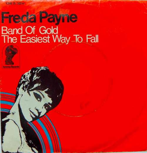 Cover Freda Payne - Band Of Gold / The Easiest Way To Fall (7, Single) Schallplatten Ankauf