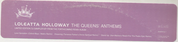 Cover Loleatta Holloway - The Queens' Anthems (12, EP, Ltd, Smplr) Schallplatten Ankauf