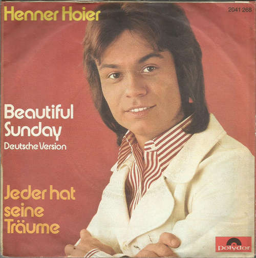 Cover Henner Hoier - Beautiful Sunday (7, Single) Schallplatten Ankauf