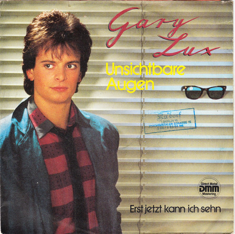 Cover Gary Lux - Unsichtbare Augen (7, Single) Schallplatten Ankauf