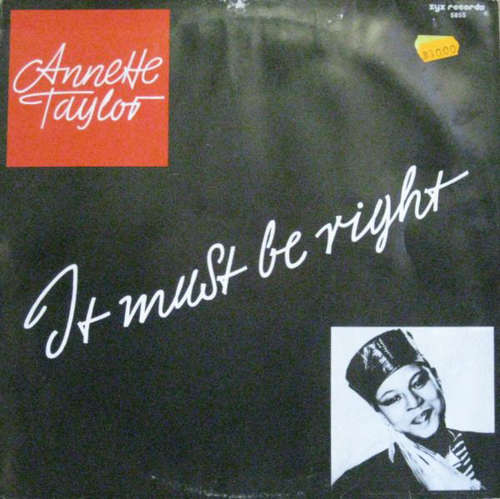 Cover Annette Taylor - It Must Be Right (12) Schallplatten Ankauf