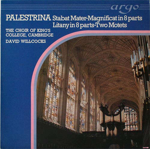 Cover Palestrina*, The Choir Of King's College, Cambridge*, David Willcocks - Stabat Mater / Magnificat In 8 Parts / Litany In 8 Parts / Two Motets (LP, RP) Schallplatten Ankauf