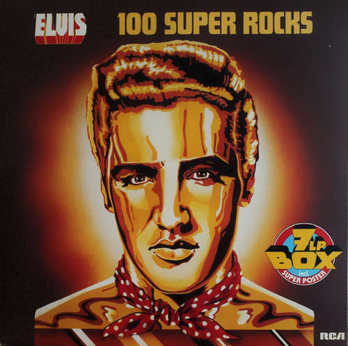 Cover Elvis* - 100 Super Rocks (Box, Comp + 7xLP, Comp, Ora) Schallplatten Ankauf