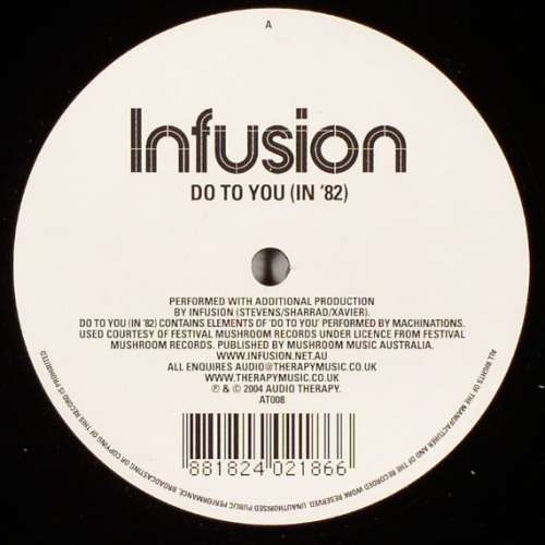 Cover Infusion - Do To You (In '82) (12, S/Sided) Schallplatten Ankauf