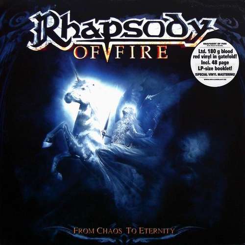 Cover Rhapsody Of Fire - From Chaos To Eternity (2xLP, Album, Ltd, Red) Schallplatten Ankauf