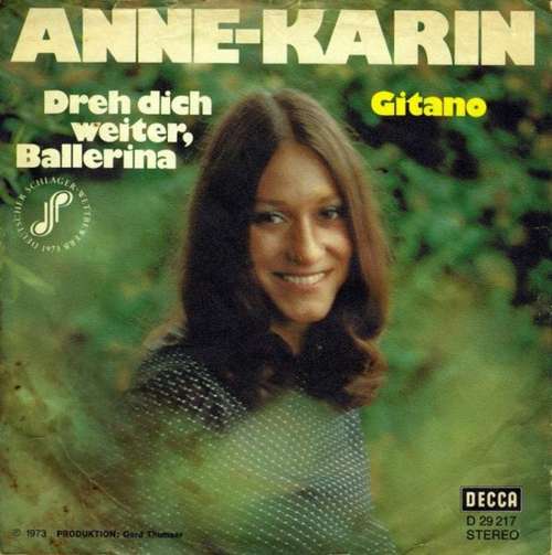 Cover Anne-Karin* - Dreh Dich Weiter, Ballerina (7, Single) Schallplatten Ankauf