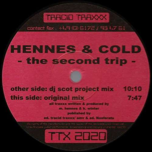 Cover Hennes & Cold - The Second Trip (12) Schallplatten Ankauf