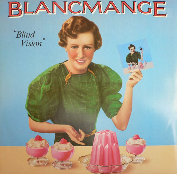 Cover Blancmange - Blind Vision (12, Single) Schallplatten Ankauf