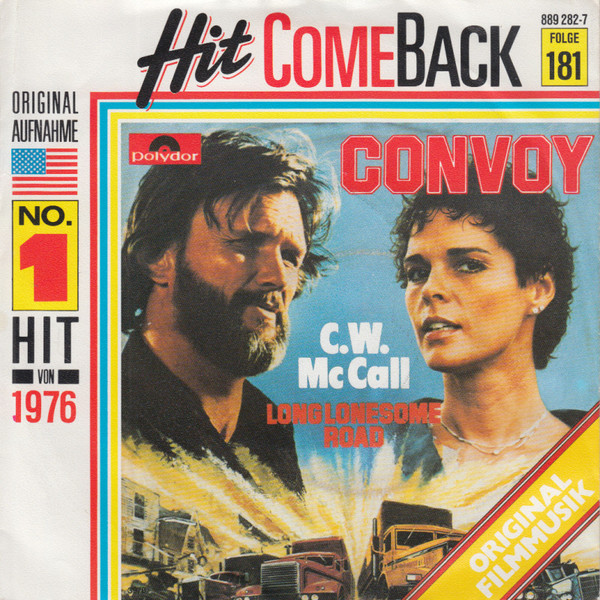 Cover C.W. McCall - Convoy (7, Single, RE) Schallplatten Ankauf