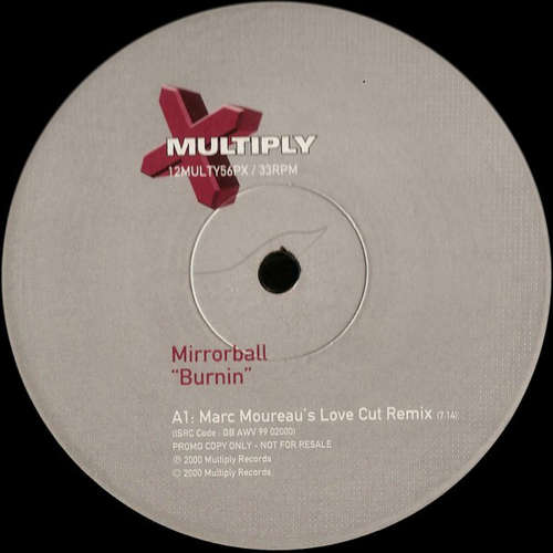 Cover Mirrorball - Burnin (12, Promo) Schallplatten Ankauf